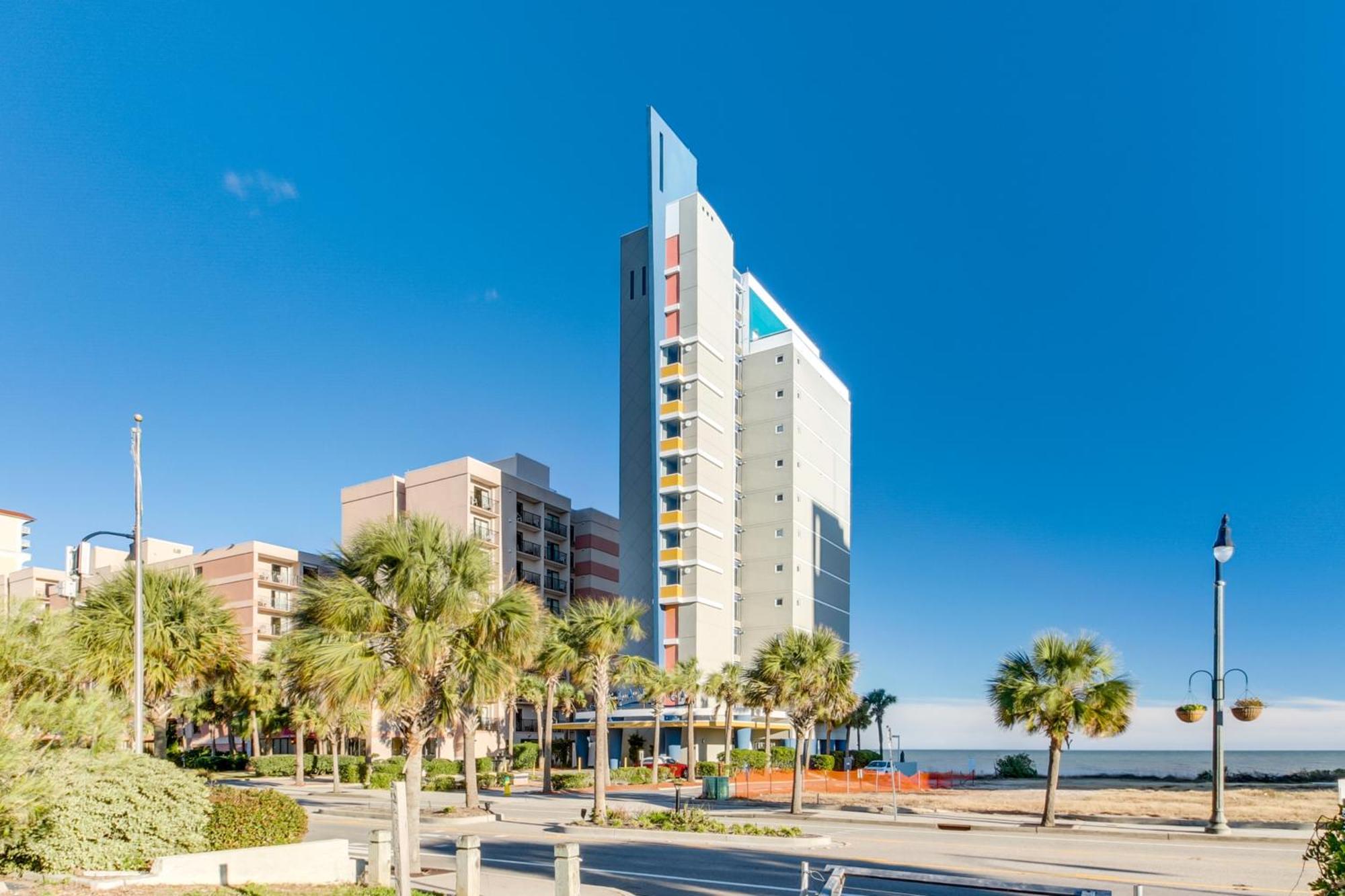 Hosteeva Stunning Atlantica Resort Condo W Ocean-Front Views And Pools Миртъл Бийч Екстериор снимка