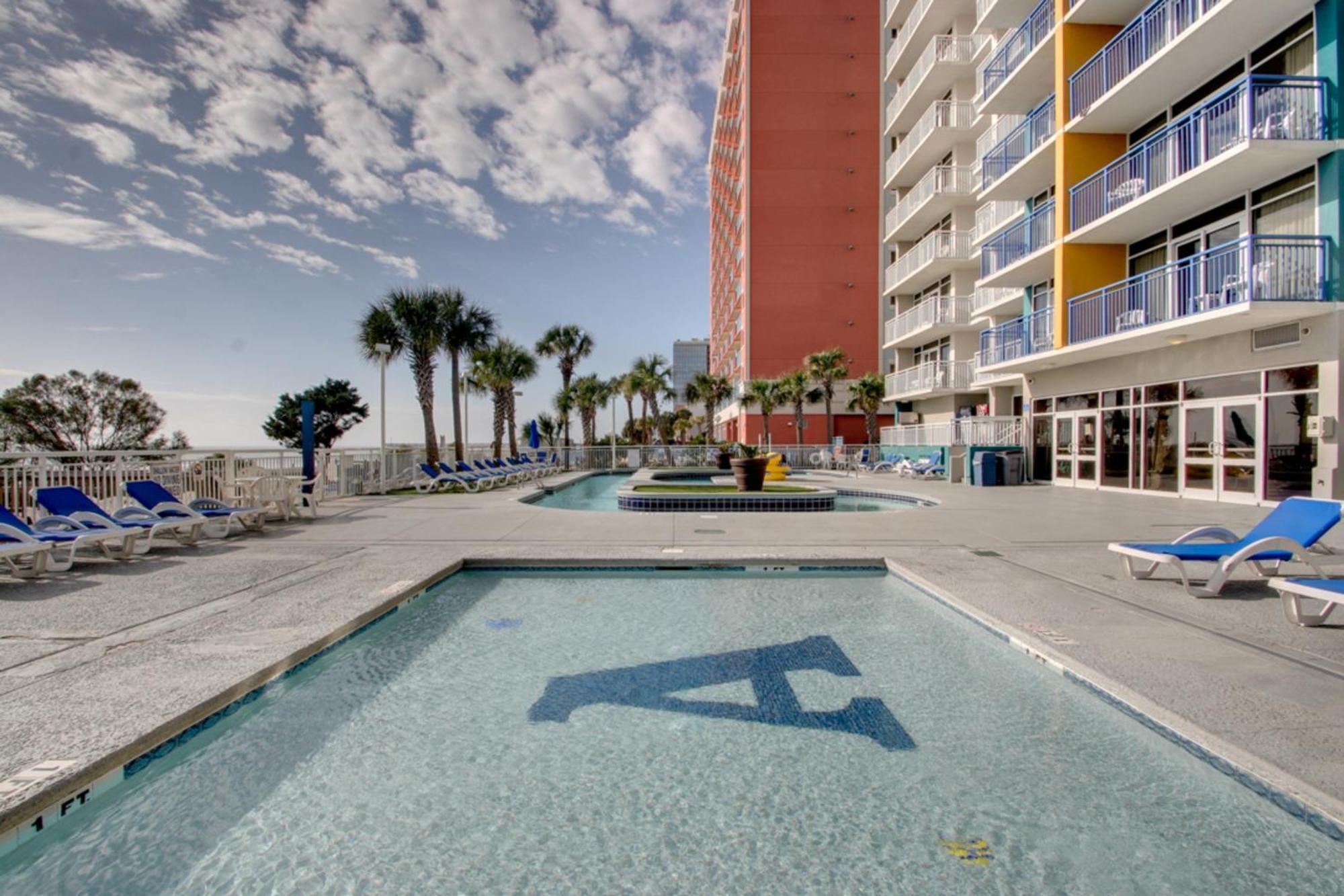Hosteeva Stunning Atlantica Resort Condo W Ocean-Front Views And Pools Миртъл Бийч Екстериор снимка