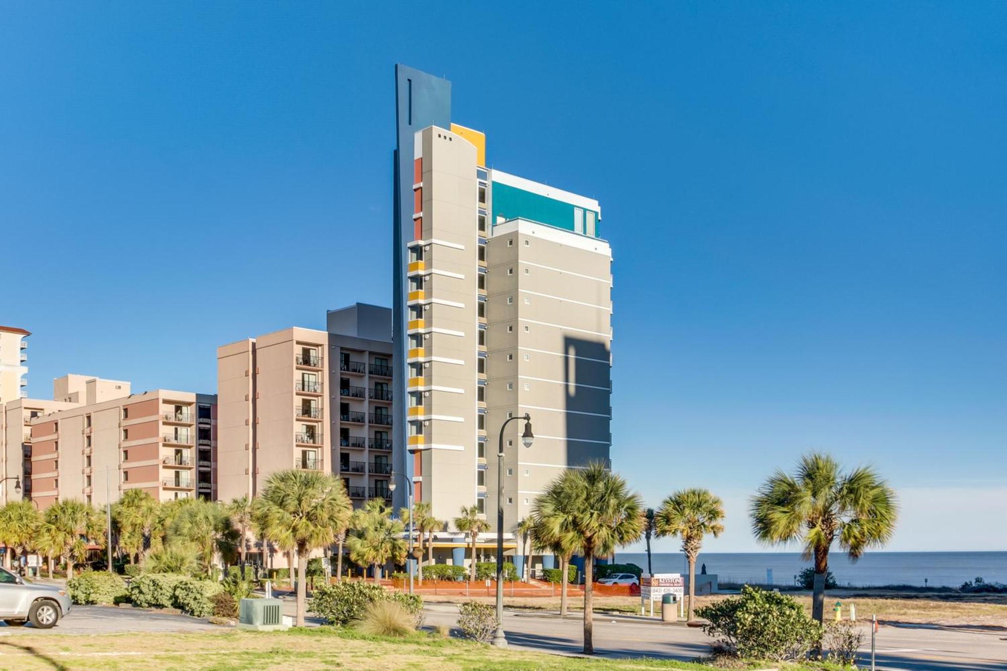 Hosteeva Stunning Atlantica Resort Condo W Ocean-Front Views And Pools Миртъл Бийч Екстериор снимка