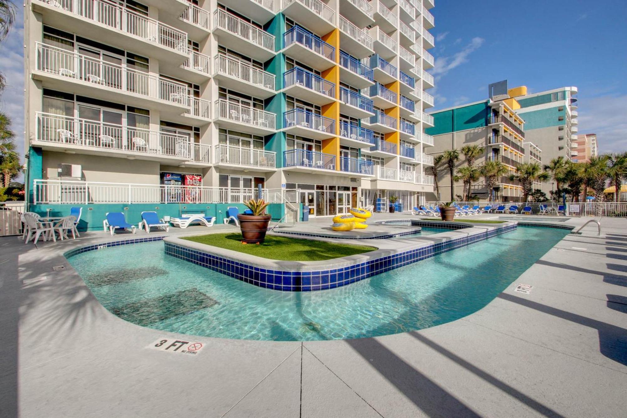 Hosteeva Stunning Atlantica Resort Condo W Ocean-Front Views And Pools Миртъл Бийч Екстериор снимка