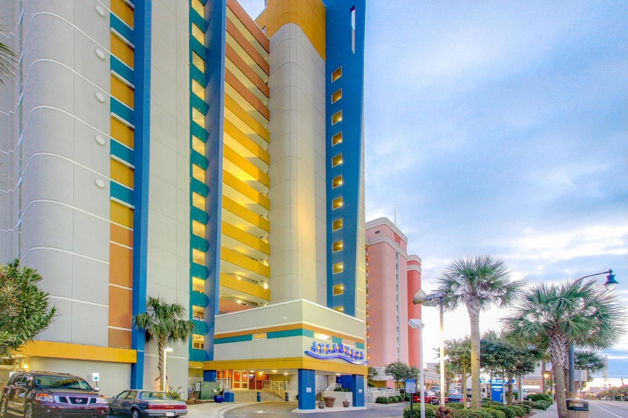 Hosteeva Stunning Atlantica Resort Condo W Ocean-Front Views And Pools Миртъл Бийч Екстериор снимка