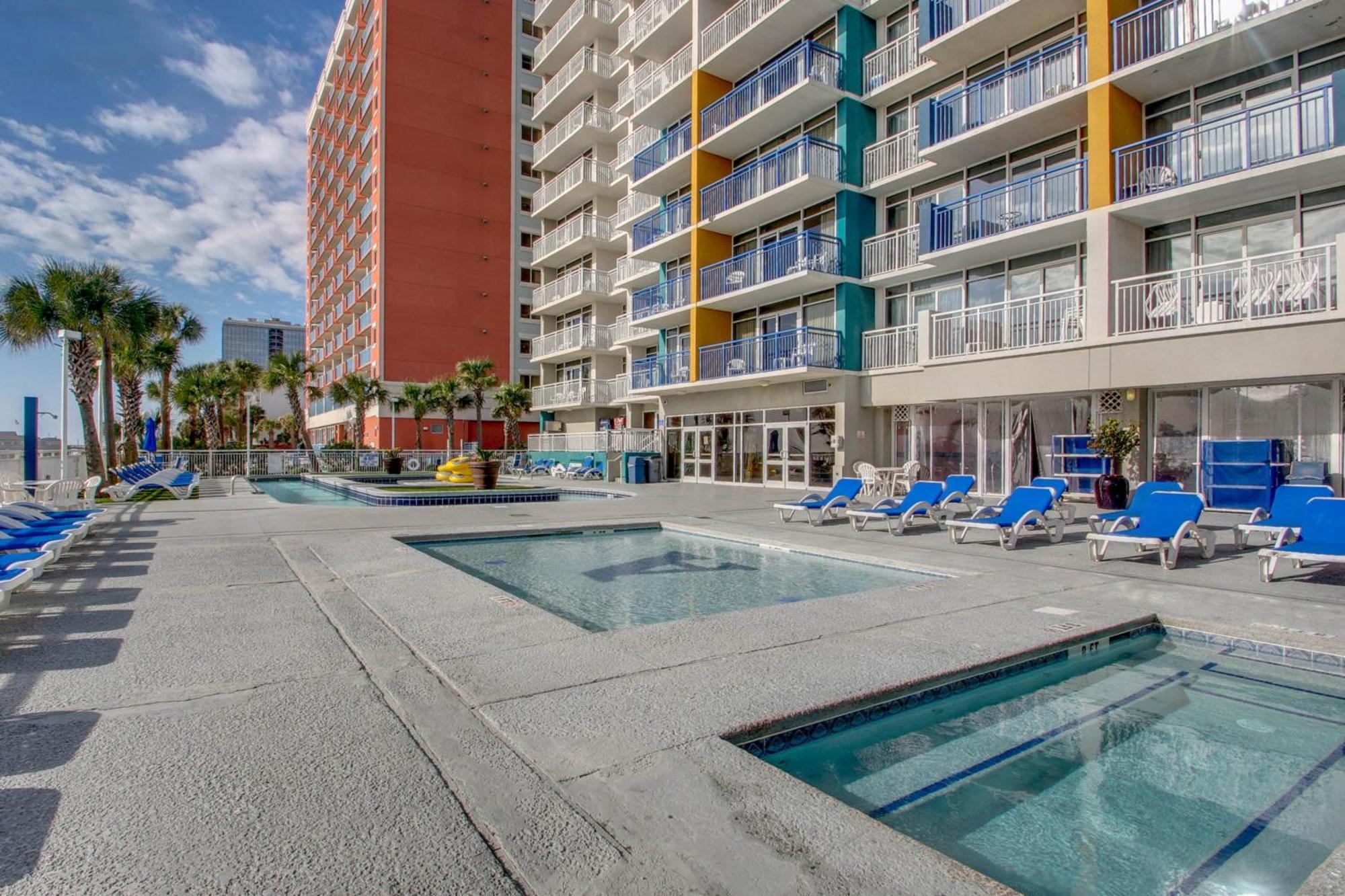 Hosteeva Stunning Atlantica Resort Condo W Ocean-Front Views And Pools Миртъл Бийч Екстериор снимка